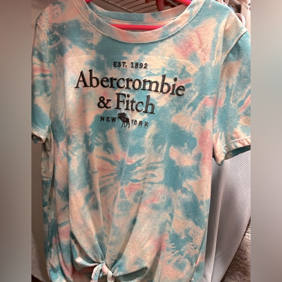 New Abercrombie & Finch girls 10/12 tye-dye shirt - Picture 1 of 7